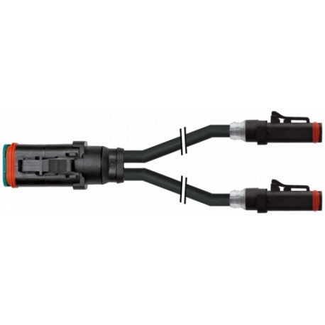 7072-77543-7540300 - 7072-77543-7540300 MURRELEKTRONIK Valve plug MDCY06-4s / 2x MDC06-2s LED+DiodePUR 2x0.75 bk UL/CSA+drag ch. ..