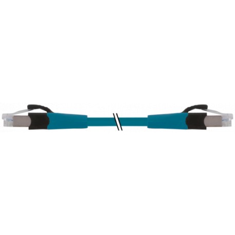 7000-74711-8780120 - 7000-74711-8780120 MURRELEKTRONIK RJ45 St. 0° / RJ45 St. 0°, Gigabit FRNC/LS0H 4x2xAWG27 shielded bu UL 1,2m