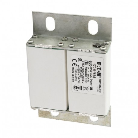 FUSE 315A 1000V 230FN/90 AR CU - FUSE 315A 1000V 230FN/90 AR CU 170M1865 EATON ELECTRIC FUSE 315A 1000V 230FN/90 AR CU