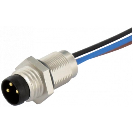 7000-08561-9710050 - 7000-08561-9710050 MURRELEKTRONIK M8 MALE FLANGE PLUG 1-2-3-4 Wire 4x0.25 0.5m