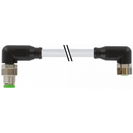 7000-88091-2110300 - 7000-88091-2110300 MURRELEKTRONIK M8 male 90° / M8 female 90° PVC 4x0.25 gy UL/CSA 3m