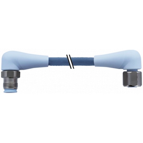 7024-40281-3390100 - 7024-40281-3390100 MURRELEKTRONIK M12 male 90° / M12 female 90° F&B Pro TPE-S 5x0.34 bu UL robot+drag chain ..