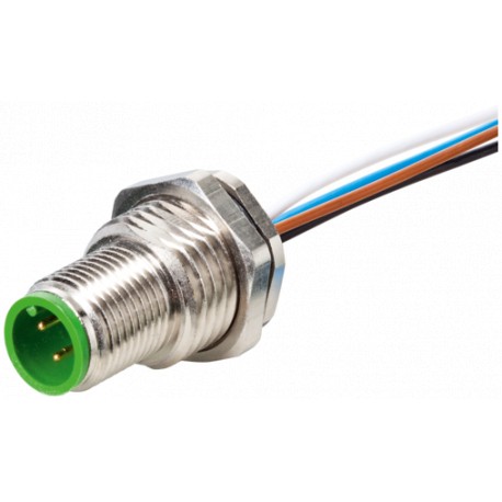 7356-13505-9710050 - 7356-13505-9710050 MURRELEKTRONIK M12 male receptacle A-cod. rear mount wires PP 4x0.34 0,5m BMW No.: 3A8C987