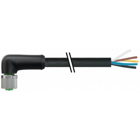7000-P3231-P050500 - 7000-P3231-P050500 MURRELEKTRONIK M12 Power K-cod. 5pol. female 90° with cable PUR 5x1.5 bk UL/CSA+drag chai..