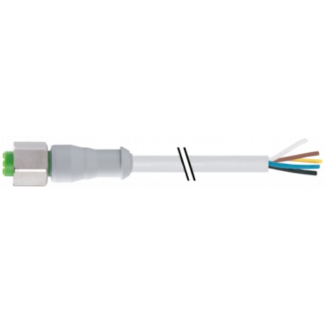 7014-12241-2156000 - 7014-12241-2156000 MURRELEKTRONIK M12 female 0° with cableF&B PVC 5x0.34 gy UL/CSA 60.0m
