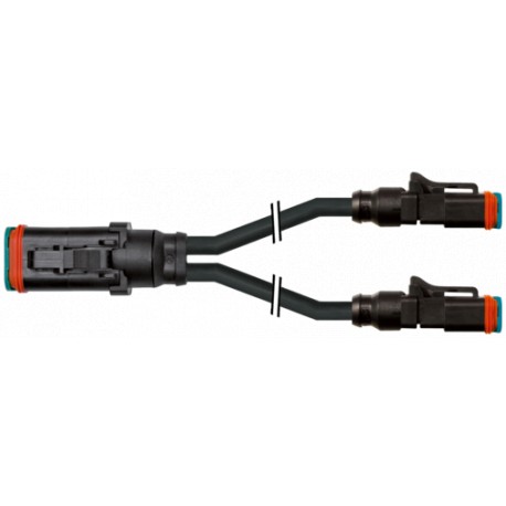 7072-77541-7540300 - 7072-77541-7540300 MURRELEKTRONIK Valve plug MDCY06-4s / 2x MDC06-2sPUR 2x0.75 bk UL/CSA+drag chain 3m