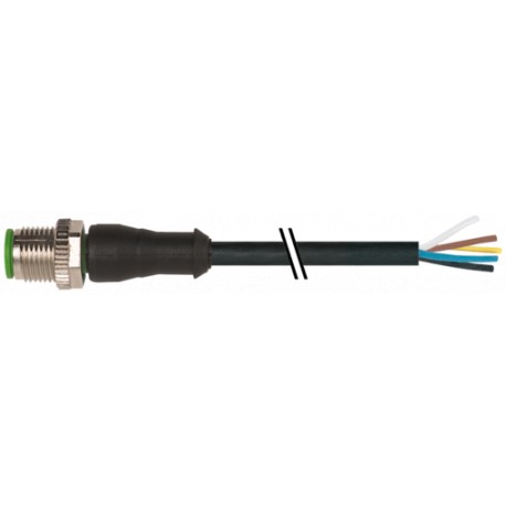 7000-12041-6194000 - 7000-12041-6194000 MURRELEKTRONIK M12 male 0° A-cod. with cablePVC 5x0.34 bk UL/CSA 40m
