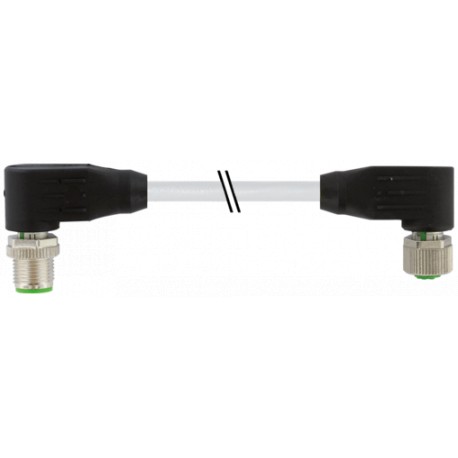 7000-40495-2400200 - 7000-40495-2400200 MURRELEKTRONIK M12 male 90° / M12 female 90° A-cod. shieldedPUR 3x0.34 shielded gy UL/CSA..