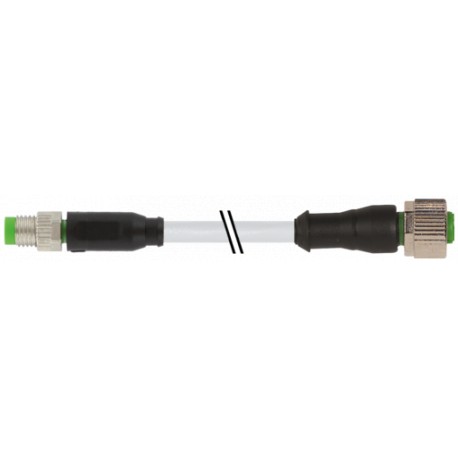 7000-88251-2110150 - 7000-88251-2110150 MURRELEKTRONIK M8 male 0° / M12 female 0° A-cod.PVC 4x0.25 gy UL/CSA 1.5m