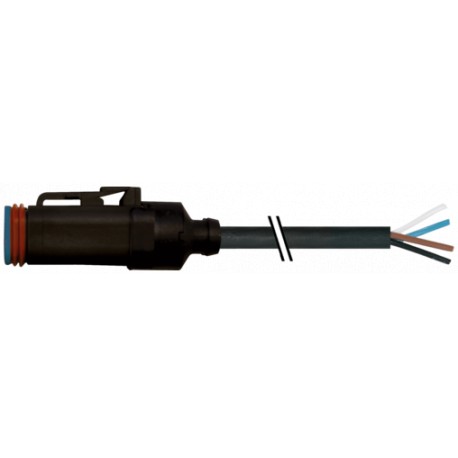 7072-72161-P071500 - 7072-72161-P071500 MURRELEKTRONIK Valve plug MDC06-4s with cablePUR 4x1.5 bk UL/CSA+drag ch. 15m