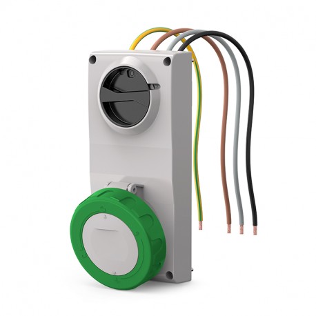 407.16862 - 407.16862 SCAME ENC BASE. Mec. 16A 3P+T 2h IP66/IP67/IP69