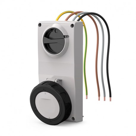 407.16866 - 407.16866 SCAME ENC BASE. Mec. 16A 3P+T 7h IP66/IP67/IP69