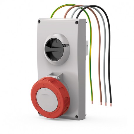 407.63865 - 407.63865 SCAME ENC BASE. Mec. 63A 3P+T 11h