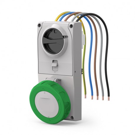 408.16872 - 408.16872 SCAME ENC BASE. Mec. 16A 3P+N+T 2h