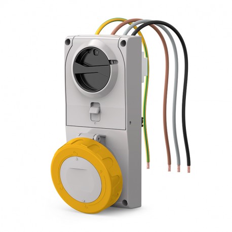 408.3272 - 408.3272 SCAME ENC BASE. Mec. 32A 3P+T 4h IP66/IP67/IP69