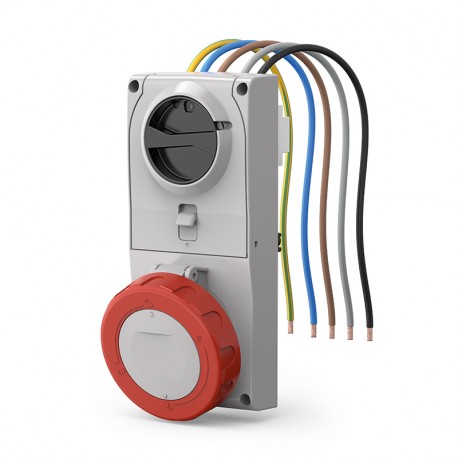 408.32874 - 408.32874 SCAME ENC BASE. MEC. 32A 3P+N+T 3h