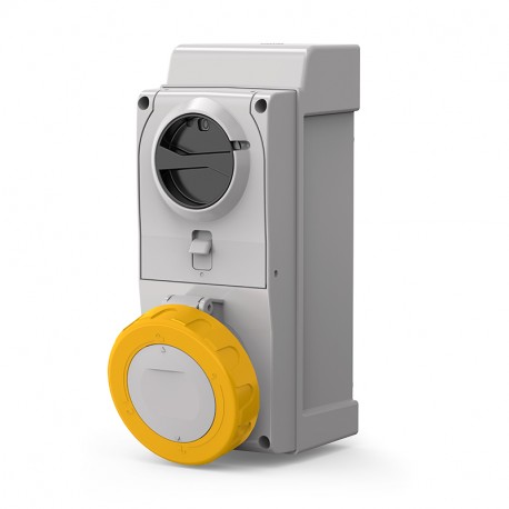 508.3272 - 508.3272 SCAME ENC BASE. Mec. 32A 3P+T 4h IP66/IP67/IP69