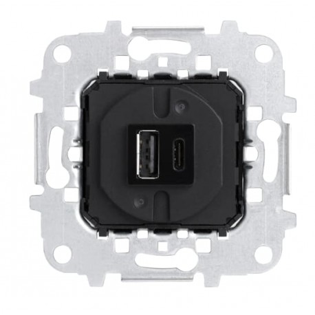 2CLA818510A1001 - 2CLA818510A1001 8185.1 NIESSEN USB Type-A+C Charger 18W 230V