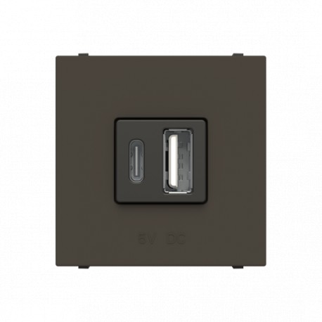 2CLA228510N1801 - 2CLA228510N1801 N2285.1 AN NIESSEN USB Type-A+C Charger 18W 230V 2M AN