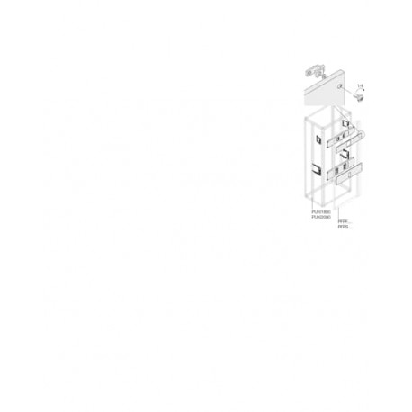 PHDX2427 - PHDX2427 ABB Kit XT2, ench.m.gir.dir.horiz.H200, A800