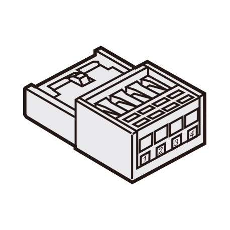 SLCJ1 - SLCJ1 SL-CJ1 PANASONIC S-Link connector (white, to 0.2mm²) for UZW70 or UZZ73 or UZWC43 or UZWC44 connection..