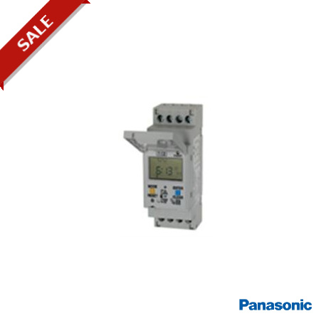 TB6220187 - TB6220187 PANASONIC TB6 digital time switch, 2 circuits, 220-240 VAC, Weekly Cycle, reserve 6 years