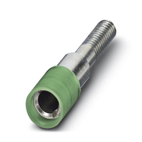 PSBJ 4/15/6 GN - PSBJ 4/15/6 GN 0303370 PHOENIX CONTACT Female test connector, Color: green