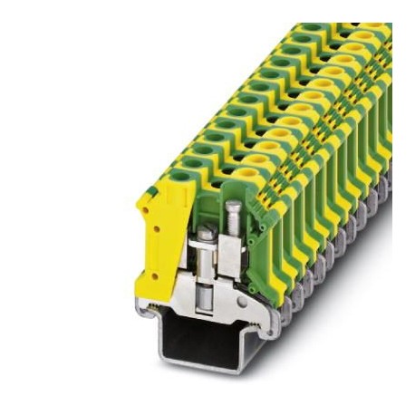 USLKG 10 N-1 - USLKG 10 N-1 0442082 PHOENIX CONTACT Ground modular terminal block, Connection method: Screw connection, Num..