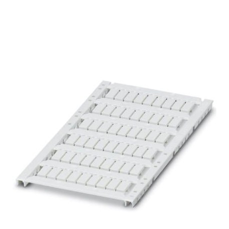 UCT-EM (6X10) - UCT-EM (6X10) 0801493 PHOENIX CONTACT Snap-in markers, Sheet, white, unlabeled, can be labeled with: THERMOM..