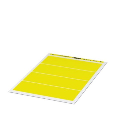 BMKL 64X16 YE CUS - BMKL 64X16 YE CUS 0824260 PHOENIX CONTACT Label sheet, DIN A4