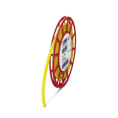 SD-WMS 3 (NEUTRAL)R YE - SD-WMS 3 (NEUTRAL)R YE 0825683 PHOENIX CONTACT Conductor marking collar, yellow, unlabeled, Mounting type: T..