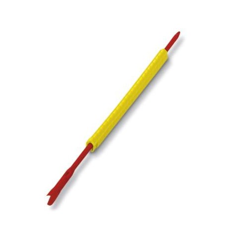 SD-WMS 3 (NEUTRAL)S YE - SD-WMS 3 (NEUTRAL)S YE 0825793 PHOENIX CONTACT Conductor marking collar, yellow, unlabeled, Mounting type: T..