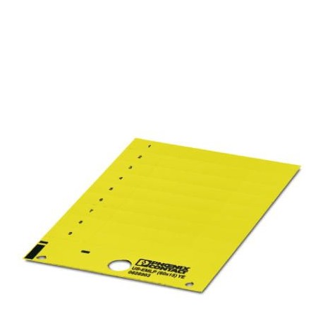 US-EMLP (60X15) YE - US-EMLP (60X15) YE 0828903 PHOENIX CONTACT Plastic label