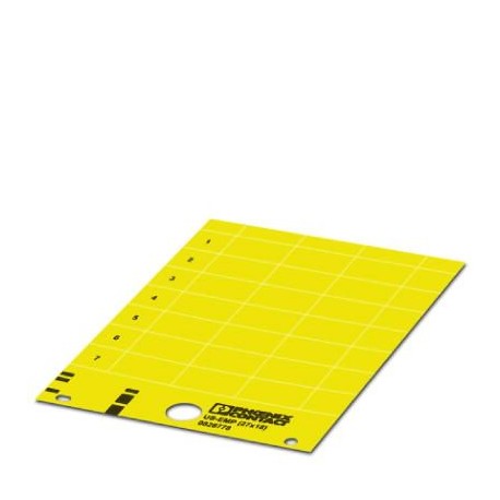 US-EMP (27X18) YE CUS - US-EMP (27X18) YE CUS 0830040 PHOENIX CONTACT Snap-in markers
