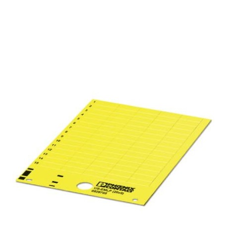 US-EMLP (20X9) YE CUS - US-EMLP (20X9) YE CUS 0830086 PHOENIX CONTACT Plastic label