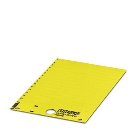 US-EMLP (35X9) YE CUS - US-EMLP (35X9) YE CUS 0830107 PHOENIX CONTACT Plastic label