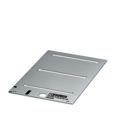 US-EMLP (85,6X54) SR CUS - US-EMLP (85,6X54) SR CUS 0830120 PHOENIX CONTACT Plastic label