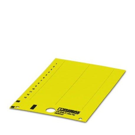 US-EMLP (40X10) YE - US-EMLP (40X10) YE 0830342 PHOENIX CONTACT Plastic label