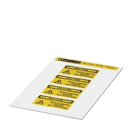 PML-W303 (52X26) - PML-W303 (52X26) 0830469 PHOENIX CONTACT Warning label