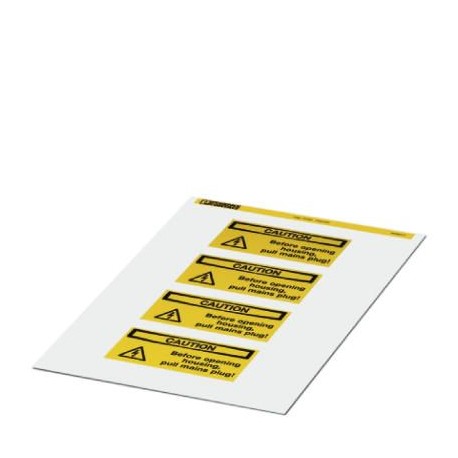 PML-W303 (105X52) - PML-W303 (105X52) 0830471 PHOENIX CONTACT Warning label