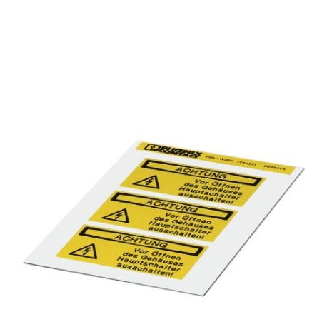 PML-W304 (74X37) - PML-W304 (74X37) 0830474 PHOENIX CONTACT Warning label