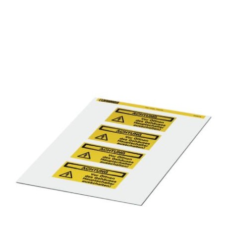 PML-W304 (105X52) - PML-W304 (105X52) 0830475 PHOENIX CONTACT Warning label