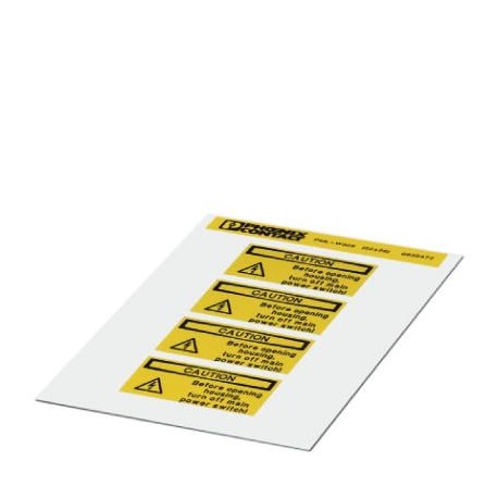 PML-W305 (52X26) - PML-W305 (52X26) 0830477 PHOENIX CONTACT Warning label