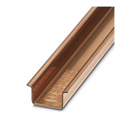 NS 35/15 CU UNPERF 2000MM-VPE 10 - NS 35/15 CU UNPERF 2000MM-VPE 10 1201895 PHOENIX CONTACT DIN rail, unperforated