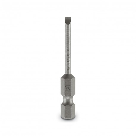 SF-BIT-SL 0,5X3,0-50 - SF-BIT-SL 0,5X3,0-50 1212566 PHOENIX CONTACT Screw insert