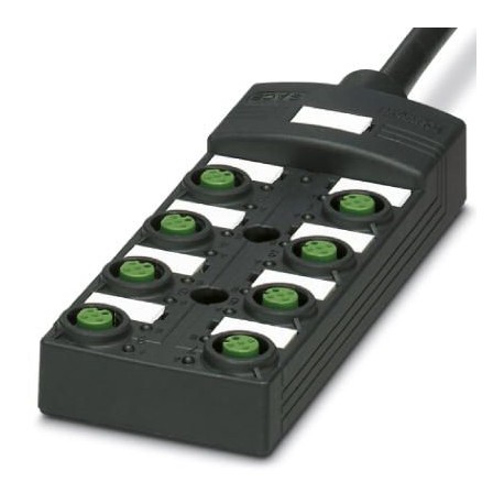 SACB-8/ 8-L-5,0PUR SCO P NPN - SACB-8/ 8-L- 5,0PUR SCO P NPN 1405737 PHOENIX CONTACT Sensor/actuator box