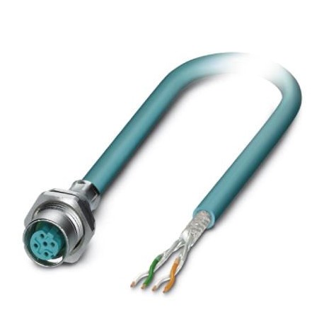 VS-M12FSBP-OE-93E-LI/2,0 - VS-M12FSBP-OE-93E-LI/2,0 1405866 PHOENIX CONTACT Network cable