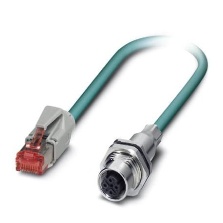 VS-M12FSBP-IP20-93E-LI/2,0 - VS-M12FSBP-IP20-93E-LI/2,0 1406085 PHOENIX CONTACT Network cable