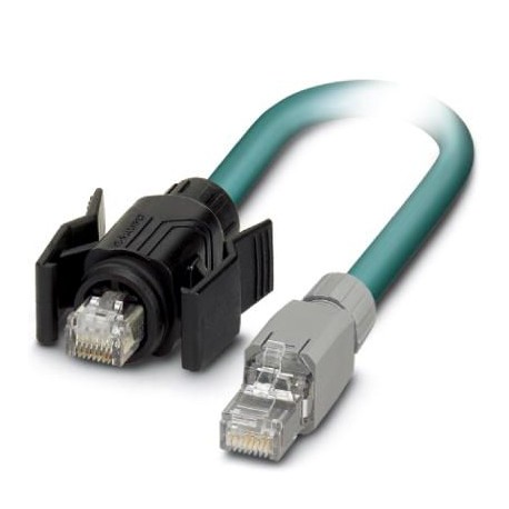 VS-IP67/B-IP20-94C-LI/2,0 - VS-IP67/B-IP20-94C-LI/2,0 1412914 PHOENIX CONTACT Assembled Ethernet cable, shielded, 4-pair, AWG 26 flexibl..