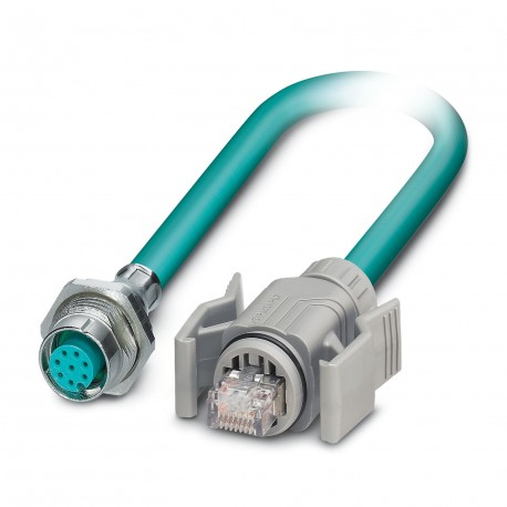 VS-M12FSBP-IP67-94C-LI/2,0 - VS-M12FSBP-IP67-94C-LI/2,0 1413324 PHOENIX CONTACT Network cable